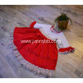 hand smocked boutique girl christmas remake dress